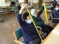 デイサービス★機能訓練がんばってます