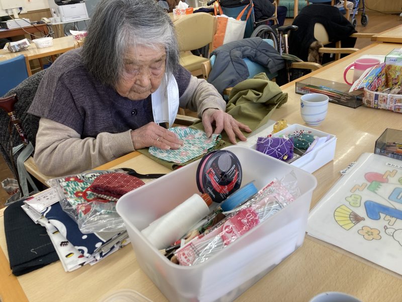 得意なこと、昔やってたこと・・・まだまだデイでやりますよ～